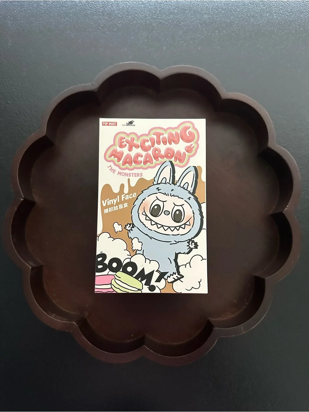 Authentic Sealed POP MART Exciting Macaron Sesame Bean Labubu